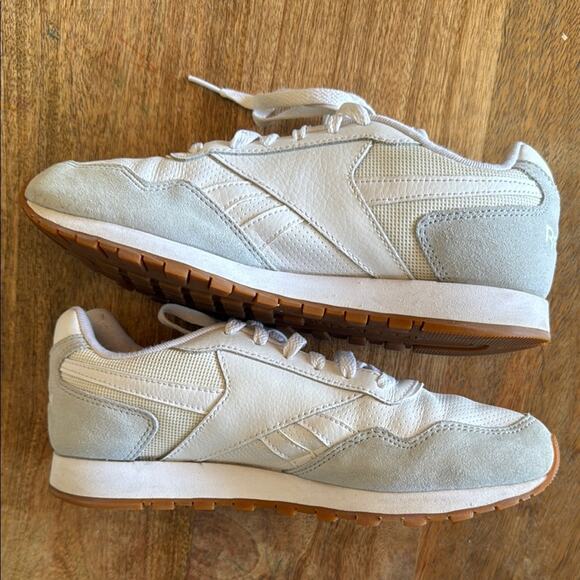 Reebok classic harmon run gray/white size 7.5 - Picture 5 of 8